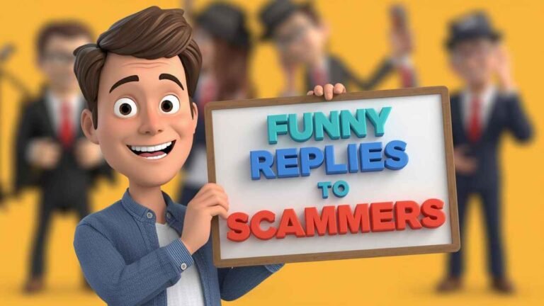 funny replies to scammers