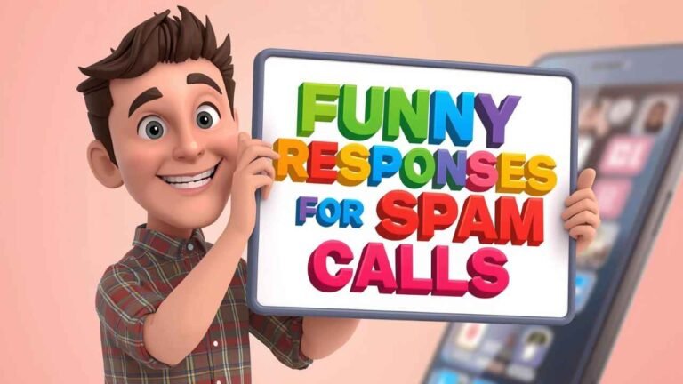 Funny Responses for Spam Calls